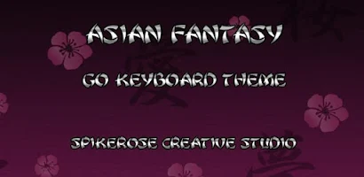 Asian Go Keyboard theme Screenshot