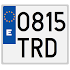 Spanish license plates - date1.7.1