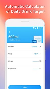 Drink Water Reminder – Water Diet Tracker & Alarm Screenshot