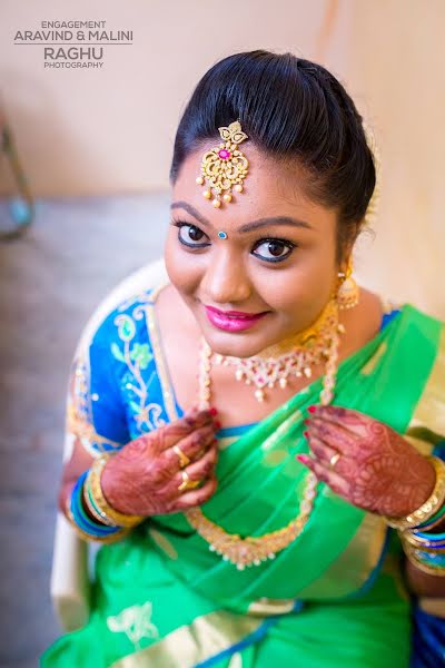 Fotógrafo de casamento Raghunathan Raghu (raghustills7d). Foto de 9 de dezembro 2020