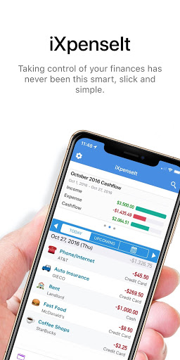 Screenshot iXpenseIt Pro: expense, cashfl