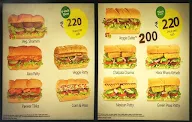 Subway menu 2