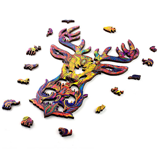 Title 7, Irregular Three-dimensional Animal Jigsaw Puzzl...