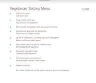Raintree -Taj Connemara menu 2