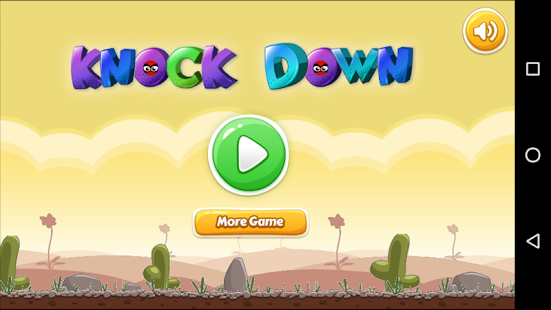 Knock Down - Slingshot 1.1 APK + Мод (Бесконечные деньги) за Android