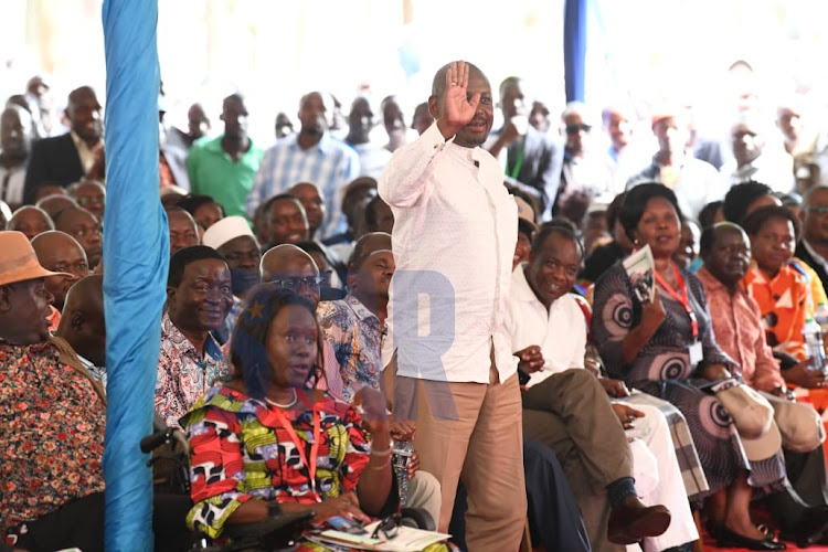 Rarieda MP Otiende Amollo at the BBI forum in Kisii on Friday, January 10, 2020.