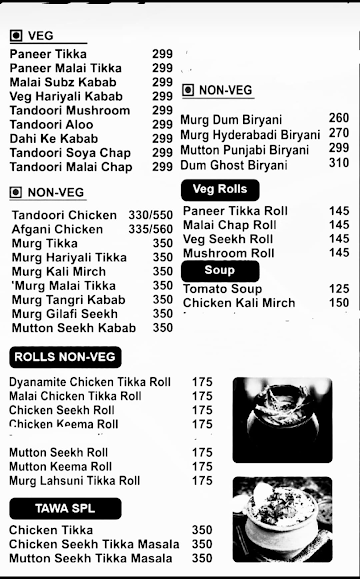 Noida 18 Kitchen 24@7 menu 