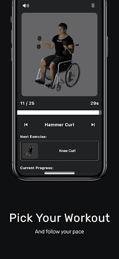 Screenshot Wheel Fit - Wheelchair Fitness