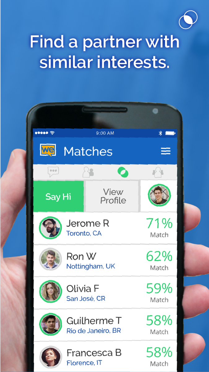 WeSpeke Chat (free) Screen 3