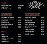 The Whiskey Bar & Grill menu 1