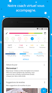  YAZIO: Compteur de Calories pour Régime et Maigrir – Vignette de la capture d'écran  