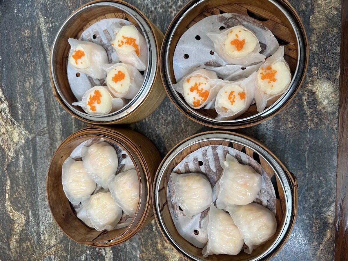 Gluten free shrimp dim sum