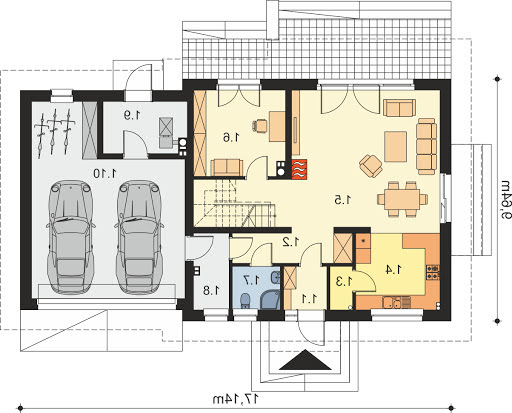 Ajaks Max G2 - Rzut parteru