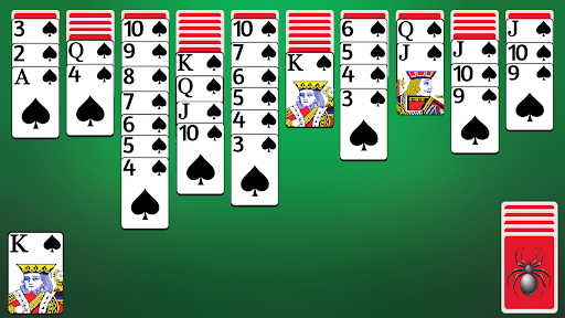 Screenshot Spider Solitaire