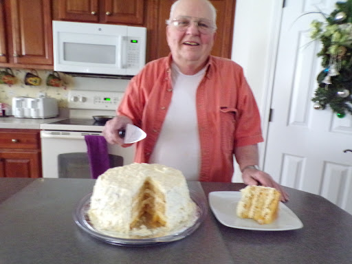 Pig Licking Good Cake - daughters love it - I make with 2 packages of vanilla pudding