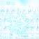 Clavier Ice Blue White icon