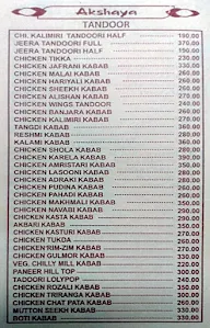 Akshaya Bar & Restaurant menu 7