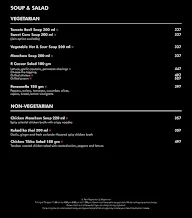 Kuro, Renaissance Hotel menu 6