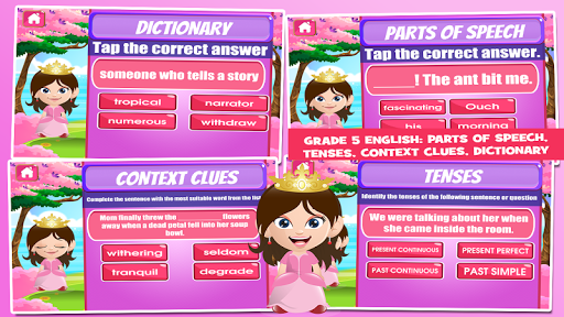 Screenshot Princess Fifth Grade Games