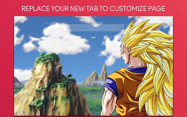 Dragon Ball Wallpaper HD Custom New Tab