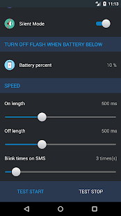 Blink Flashlight Alerts Incoming Call and SMS - náhled