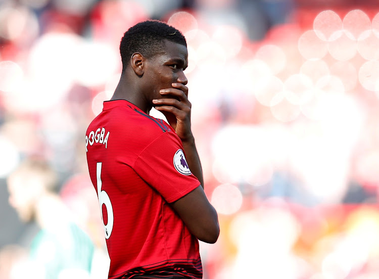 Manchester United's midfielder Paul Pogba