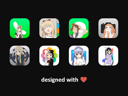 iOS 14 Icon Pack (Anime Edition) 85468567 APK + Mod (Unlimited money) untuk android