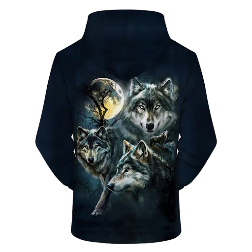 Title 9, Hoodie with digital print