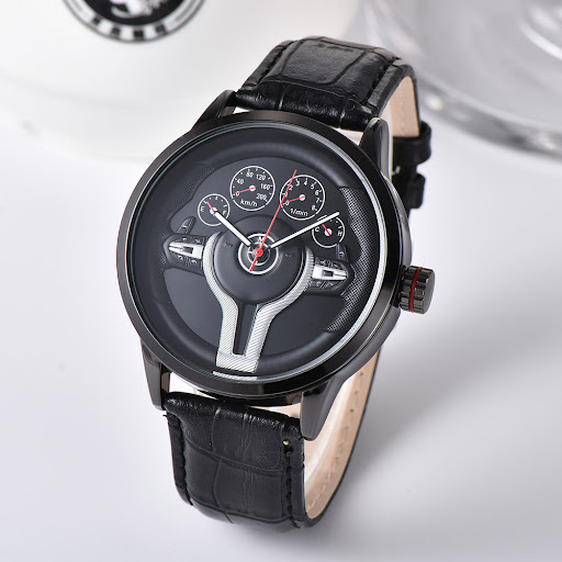 Title 1, Mens belt quartz watch Stylish and accurate ti...