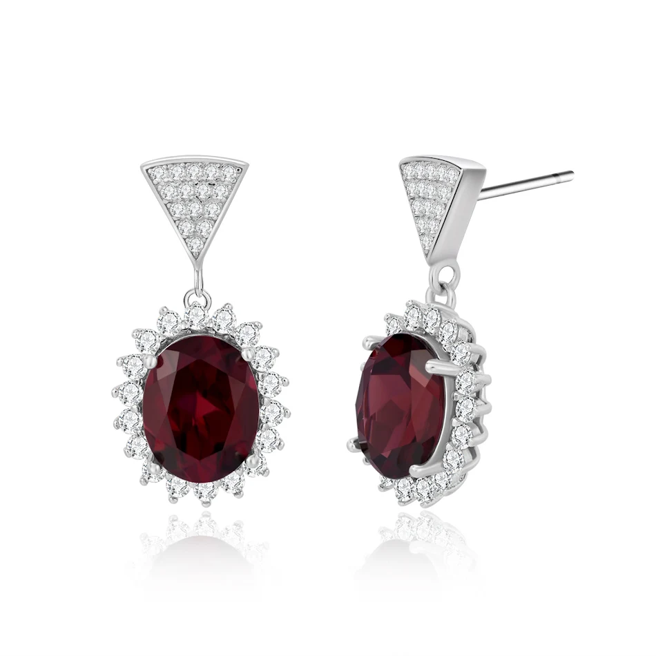 Pendentif de boucles d'oreilles rétro de luxe doux pour femmes avec pierre naturelle. Sublimez votre look avec ce bijou unique et chic, alliant élégance et confort.