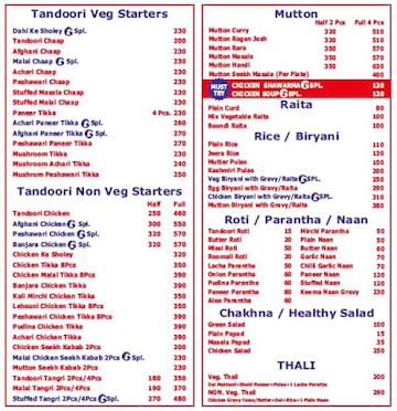 Gobind Chic- Inn menu 