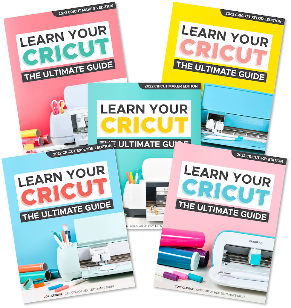 Cricut Basics Books: Learn to Love Your Cricut!