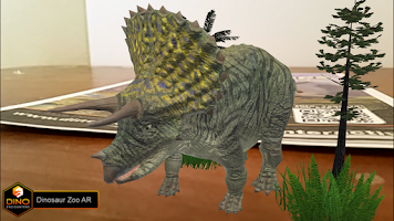 Augmented Reality Dinosaur Zoo Screenshot