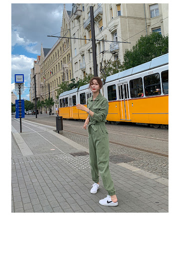Title 3, Overalls New Style Waist-tight Casual Jumpsuit