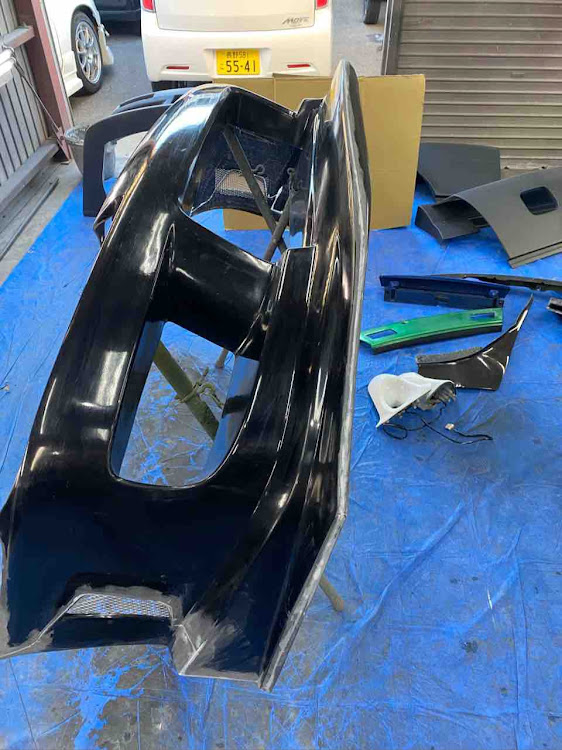 シルビアの外装フルリメイク・Garagemak・s15シルビア・着々と進化中・フロントバンパーに関するカスタム事例の投稿画像1枚目
