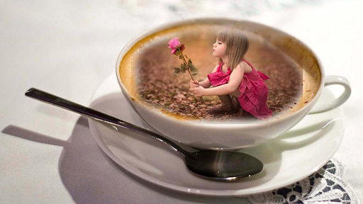 Coffee Cup Photo Frames