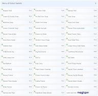 Gokul Sweets menu 1