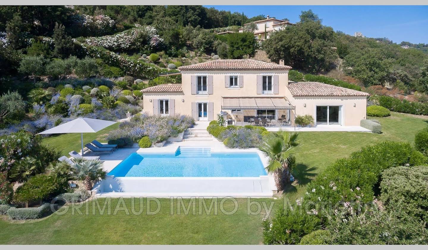 Villa avec piscine et terrasse Grimaud