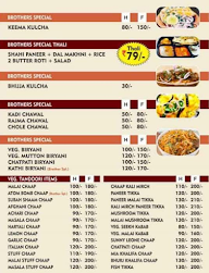 Brother Chaap Nation menu 1