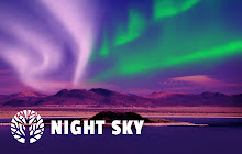 Night Sky HD Wallpaper New Tab Theme small promo image