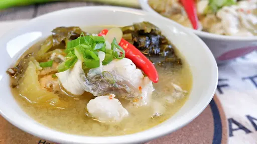 Seafood Sour And Pepper Soup