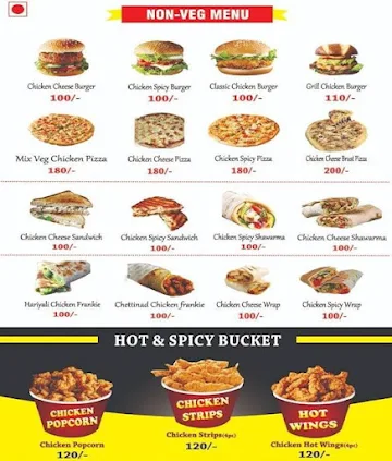 Shri Ruchi Snacks Corner menu 