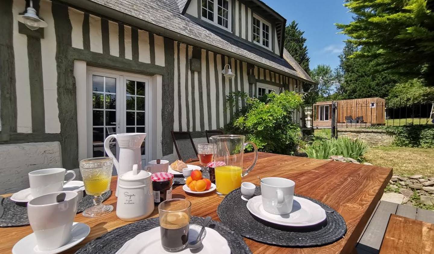 Maison avec piscine et jardin Bonneville-sur-Touques