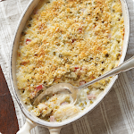 Scalloped Potatoes with Peas and Ham was pinched from <a href="http://delmonte.com/recipes/vegetables/scalloped-potatoes-peas-and-ham" target="_blank">delmonte.com.</a>