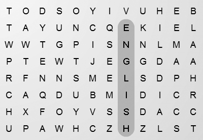 Word Search Puzzle