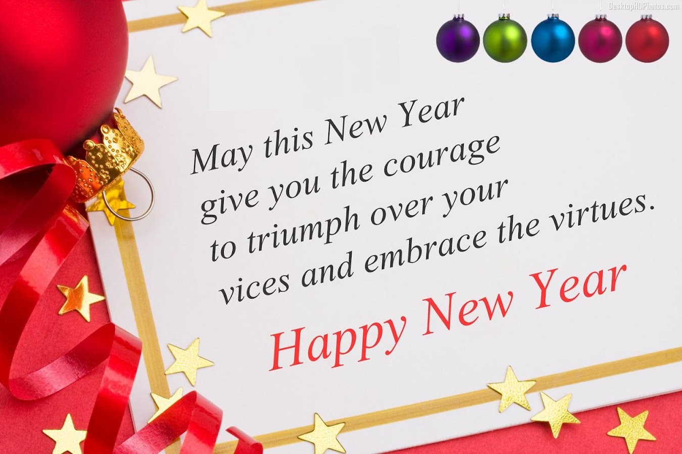 2018 Happy New Year Greetings screenshot