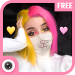 Cover Image of Baixar Sweet Face Mask | Snap Live Selfie Filter 16 APK