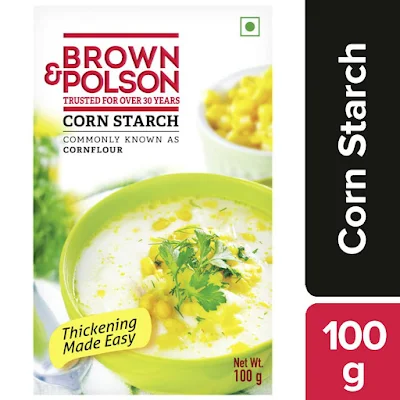 Brown & Polson Corn Starch - Thickening Made Easy - 100 gm