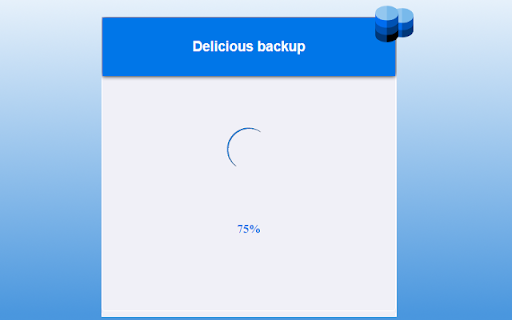 Delicious Backup