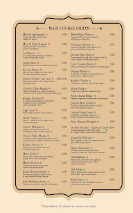 Raaj Bagh menu 3